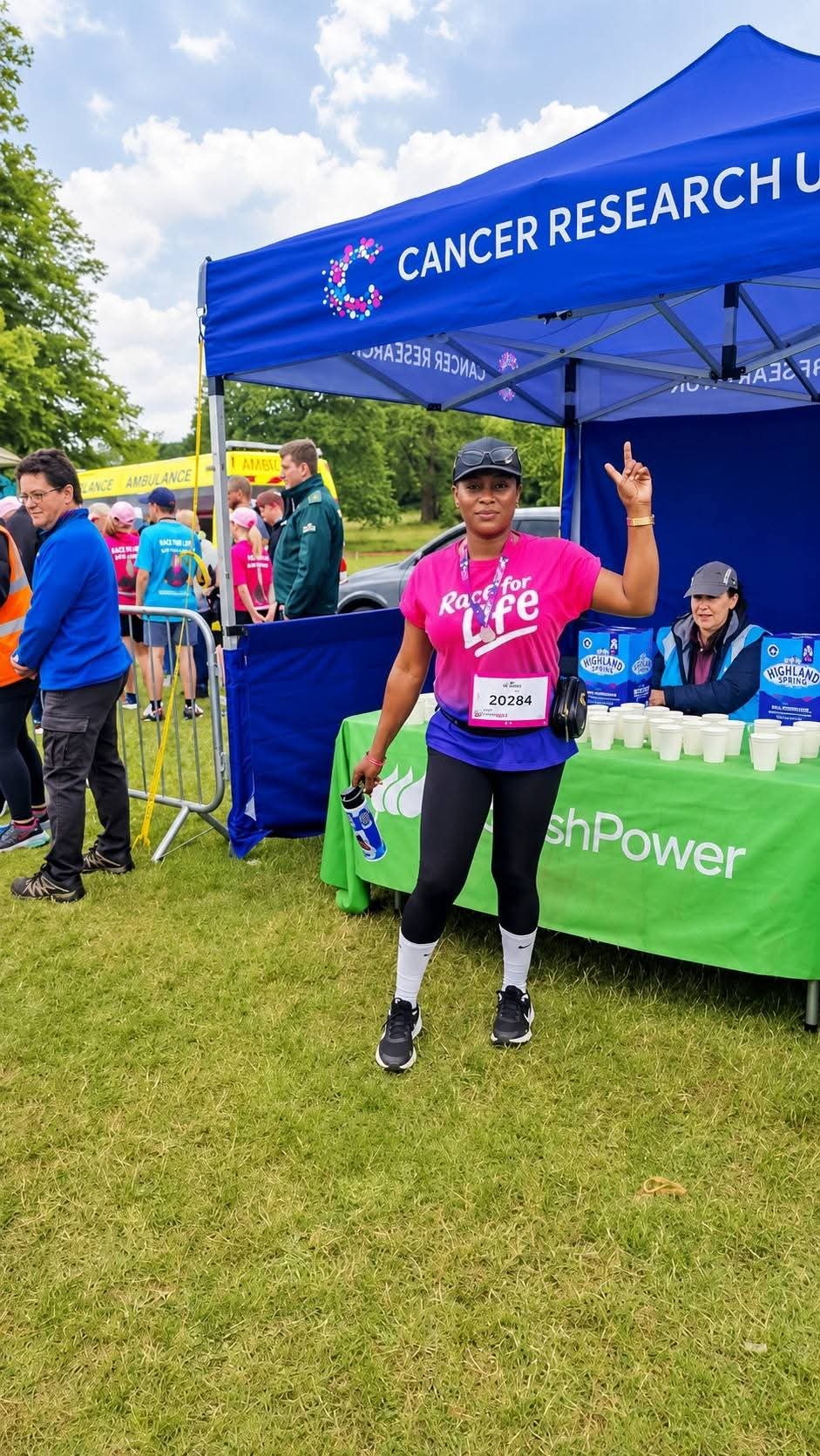 Khalisha Hope Founder Completes Race for Life 5K and Raises £225 for Cancer Research UK