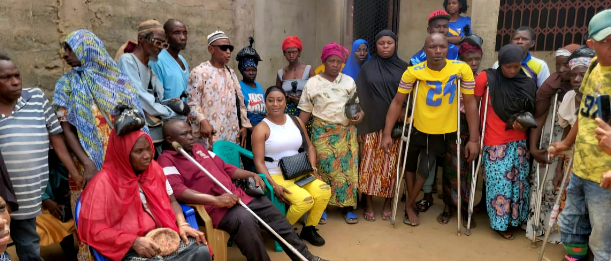 The Khalisha Hope Charitable Organisation Supports Disabled Community in Waterloo, Sierra Leone